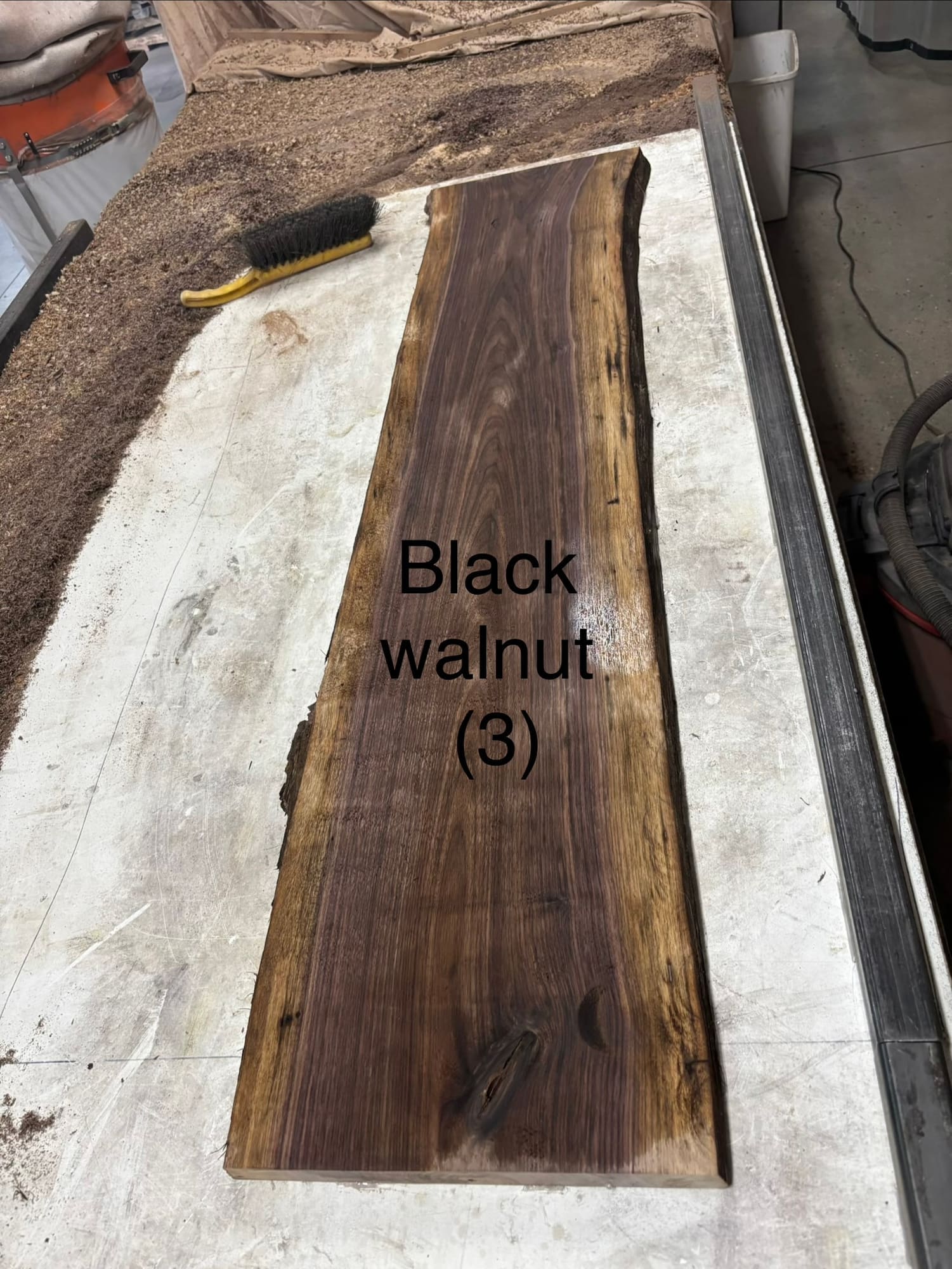 Black walnut entry pieces