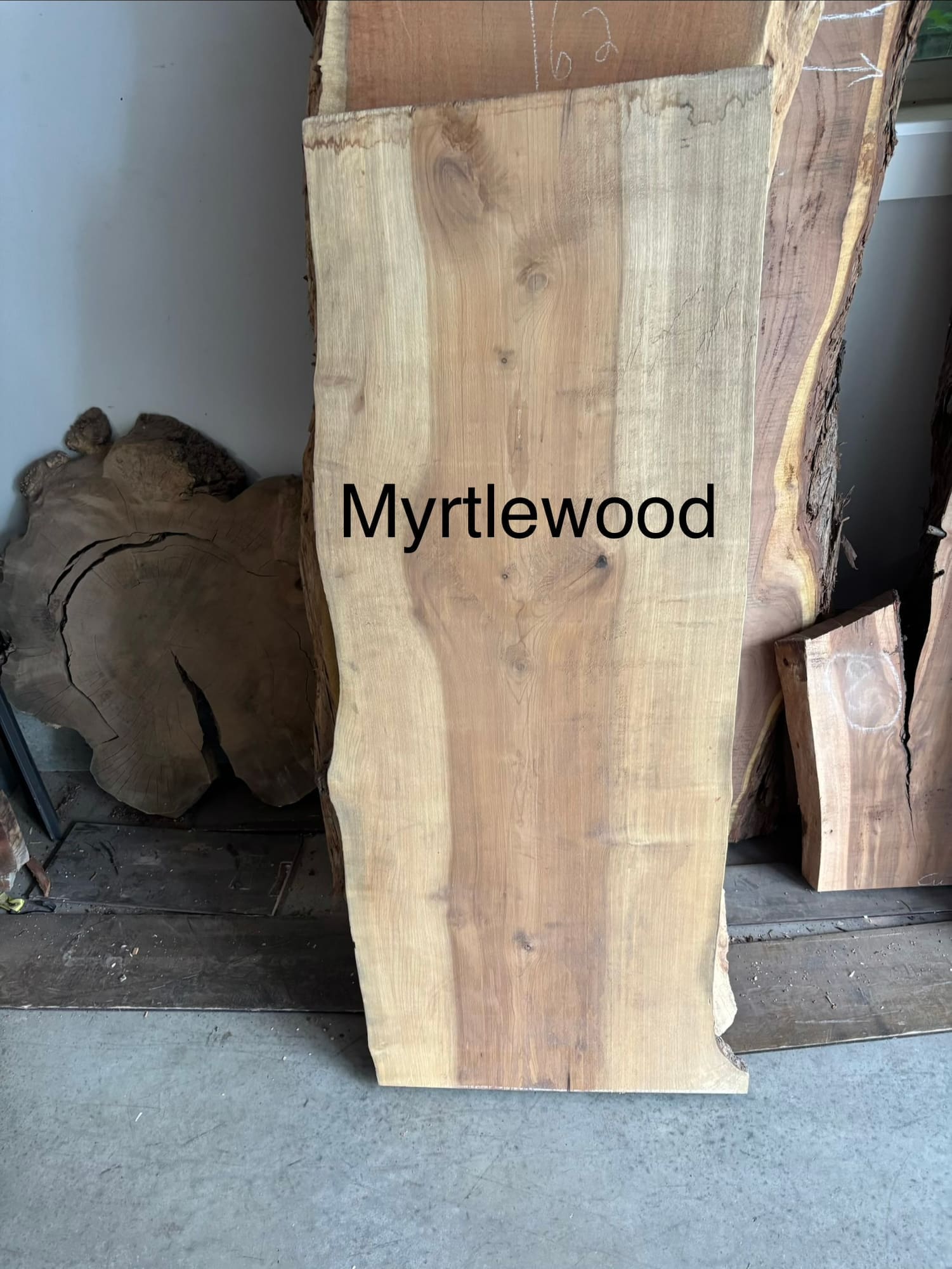Myrtlewood slab